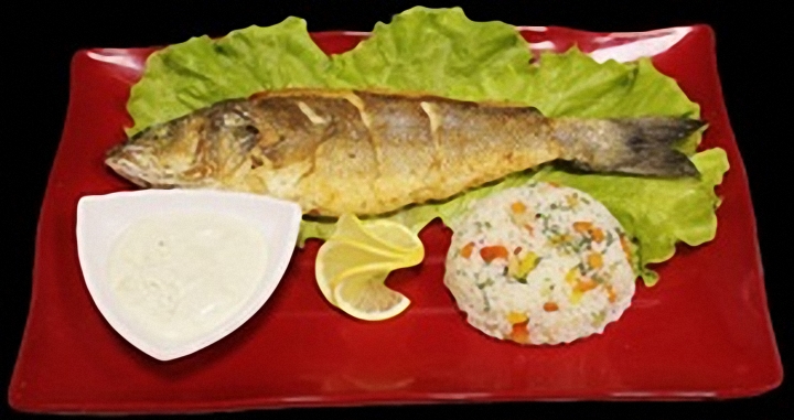 Сибас с рисом